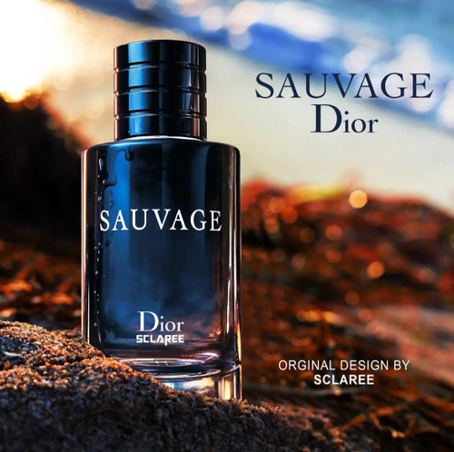 ادو پرفیوم مردانه طرح مارک اسکلاره مدل Sauvage Dior حجم 100 میلی لیتر